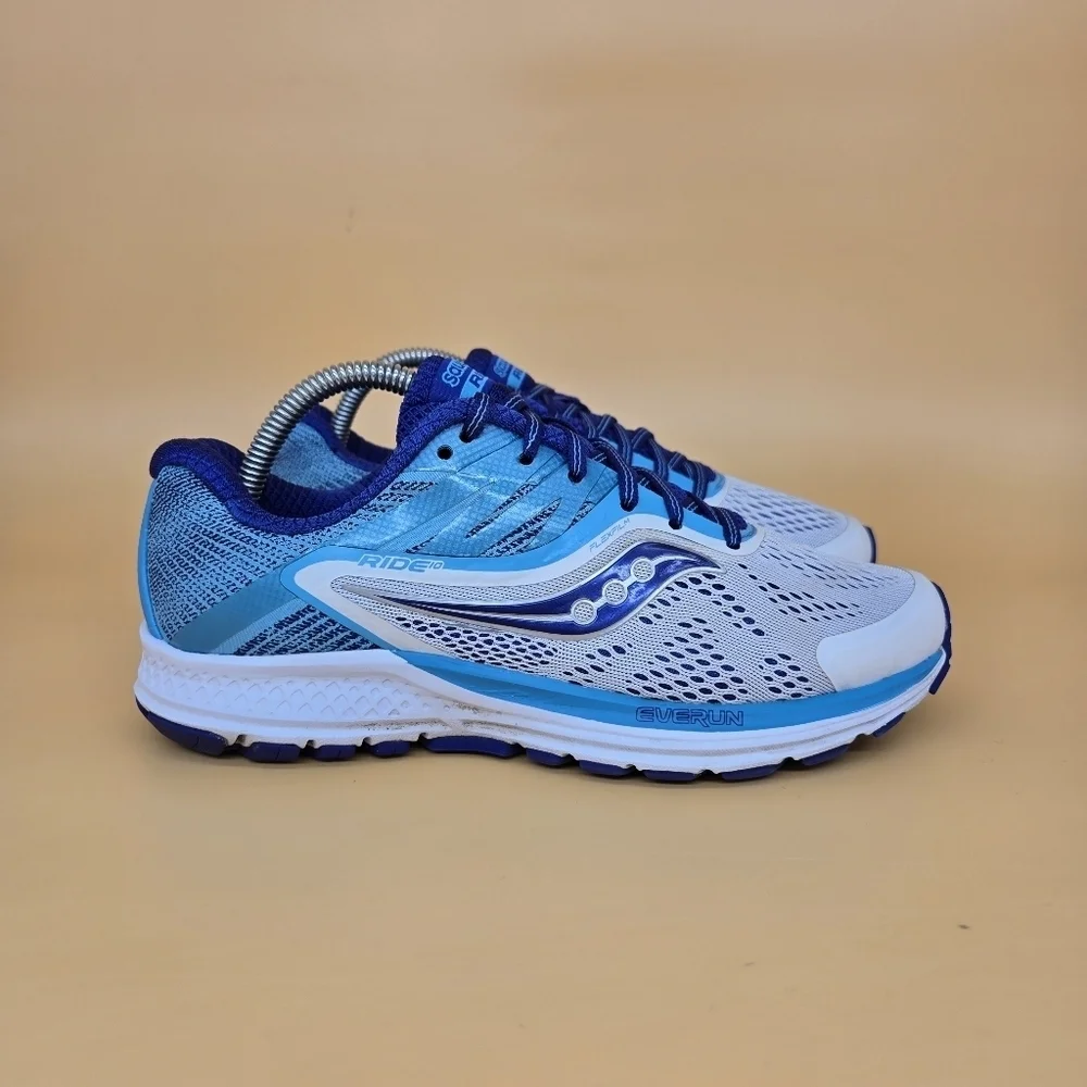 Saucony Ride 10 Everun Women's Running Shoes Size 7.5